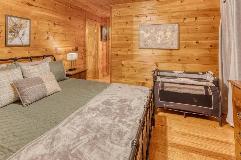 Mtn Cabin Sleeps 10 - 5 Mins To Fishing & Camping เอลลิเจย์ ภายนอก รูปภาพ