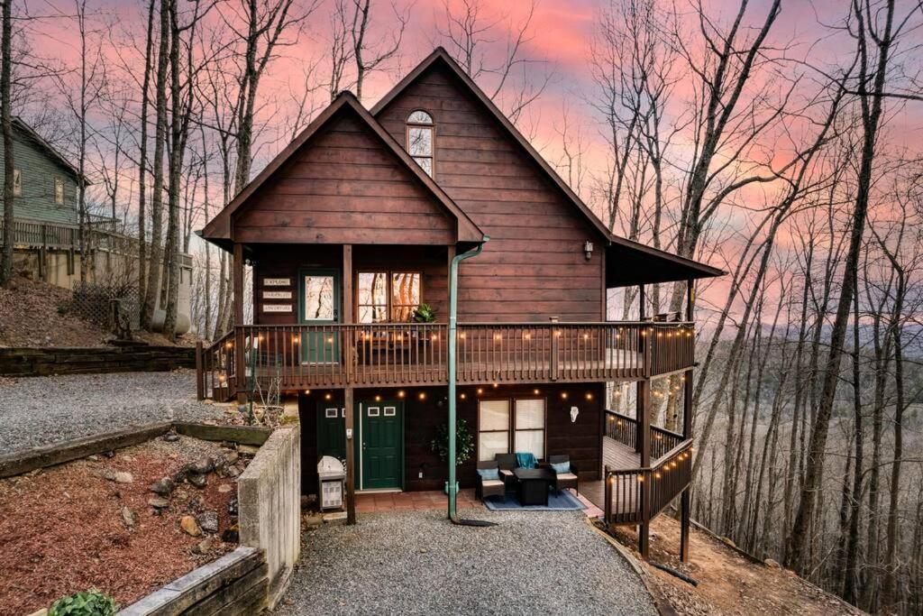 Mtn Cabin Sleeps 10 - 5 Mins To Fishing & Camping เอลลิเจย์ ภายนอก รูปภาพ