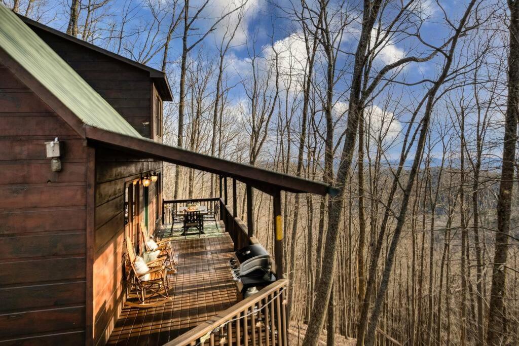 Mtn Cabin Sleeps 10 - 5 Mins To Fishing & Camping เอลลิเจย์ ภายนอก รูปภาพ