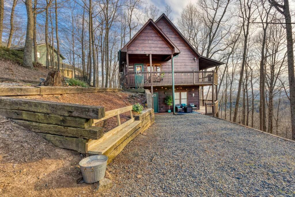 Mtn Cabin Sleeps 10 - 5 Mins To Fishing & Camping เอลลิเจย์ ภายนอก รูปภาพ
