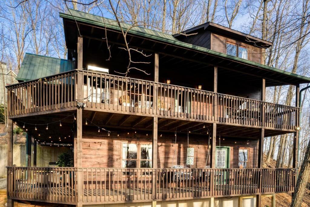Mtn Cabin Sleeps 10 - 5 Mins To Fishing & Camping เอลลิเจย์ ภายนอก รูปภาพ